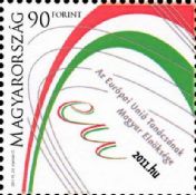 The Hungarian Presidency of the Council of the European Union stamp