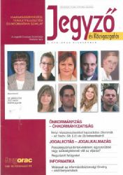 JEGYZŐ ÉS KÖZIGAZGATÁS