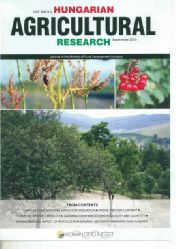 HUNGARIAN AGRICULTURAL RESEARCH