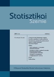 STATISZTIKAI SZEMLE
